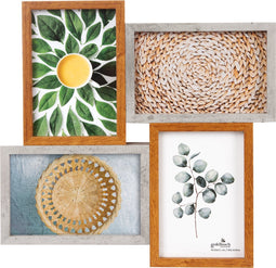 GOLDBUCH GOL-920367 MDF Collagelijst met Betonlook - 4x 10x15 cm