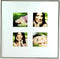 GOLDBUCH GOL-960048 fotolijst FINE voor 4 foto's 7x7cm Metalen collagelijst