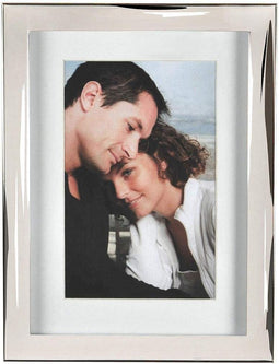 Goldbuch Modern Art fotolijst zilver voor 13x18cm met passepartout
