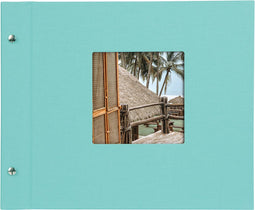 Goldbuch - Schroefalbum Bella Vista - Aqua - 25x30 cm