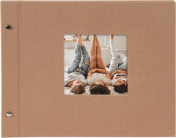 Goldbuch - Schroefalbum Bella Vista - Hazelnoot - 25x30 cm