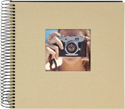 Goldbuch - Spiraal fotoalbum Bella Vista - Beige - 20x20 cm