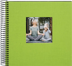 Goldbuch - Spiraal fotoalbum Bella Vista - Groen - 20x20 cm