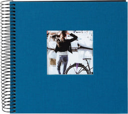 Goldbuch - Spiraal fotoalbum Bella Vista - Petrol - 20x20 cm