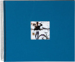 Goldbuch - Spiraal fotoalbum Bella Vista - Petrol - 35x30 cm