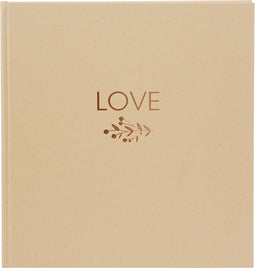 Goldbuch - Trouwalbum natuurliefde - Bruin - 30x31 cm