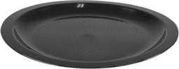 Goldplast Bord - dessertbord - reusable - rond - 1-vaks - pP - Ø18.5cm - zwart - 25 stuks