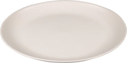 Goldplast Bord - reusable - onbreekbaar - rond - 1-vaks - pP - Ø23.5cm - taupe - 6 stuks