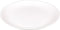 Goldplast Bord - reusable - onbreekbaar - rond - 1-vaks - pP - Ø23.5cm - wit - 6 stuks