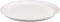 Goldplast Bord - reusable - onbreekbaar - rond - 1-vaks - pP - Ø27.5cm - wit - 6 stuks