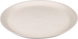 Goldplast Bord - reusable - onbreekbaar - rond - 1-vaks - pP - Ø27.5cm - taupe - 6 stuks