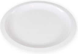Goldplast Bord - reusable - rond - 1-vaks - pP - Ø22cm - wit - 10 stuks