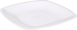 Goldplast Bord - reusable - vierkant - 1-vaks - pP - 18x18cm - wit - 25 stuks