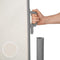 tectake® - aluminium windscherm dubbel - uitschuifbaar 160 x 600 cm