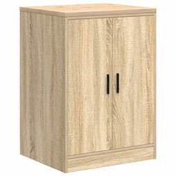 vidaXL - Garagekast - 60x51x85 - cm - massief - grenenhout - sonoma - eikenkleurig