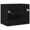 vidaXL - Wastafelkast - 60x38,5x48 - cm - spaanplaat - zwart - eikenkleurig