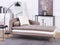 GONESSE - Chaise longue - Bruin - Linkerzijde - Polyester