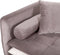 GONESSE - Chaise longue - Bruin - Linkerzijde - Polyester
