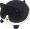 Balvi kattenkussen Kitty Frac (Zwart met creme)