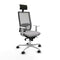 Bureaustoel met hoofdsteun Piqueras y Crespo 4B086N1 Lichtgrijs