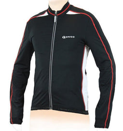 Gonso TOBAGO fietsshirt lange mouwen zwart heren