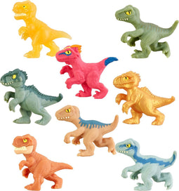 Goo Jit Zu Jurassic Minis - 1 exemplaar - Fidget - Stretch - Rek - Strek - Spaar ze allemaal