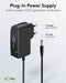 Goobay 12 V power supply (12 W / 1.0 A) - with DC plug 5.5 mm x 2.5 mm