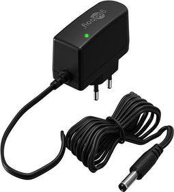 Goobay 12 V power supply (7.2 W / 0.6 A) - with DC plug 5.5 mm x 2.5 mm