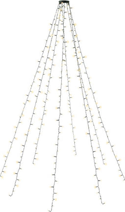 Goobay 60386, Sprookjesverlichting, Zwart, Groen, Koper, Kunststof, IP44, II, 6 uur