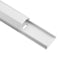 Goobay aluminium kabelgoot - 110 x 3,3 cm / wit