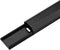 Goobay aluminium kabelgoot - 110 x 3,3 cm / zwart
