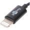 Goobay Apple Lightning audio connection cable (3.5mm) 1m black - for connecting an iPhone/iPad to an