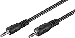 Goobay Audio-aansluitkabel AUX, 3,5 mm stereo, Platte kabel