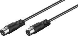 Goobay Audio-aansluitkabel DIN, afgeschermd