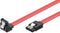 Goobay HDD S-ATA kabel 1,5 Gbit/s / 3 Gbit/s 90° clip