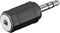 Goobay Hoofdtelefoonadapter, AUX-jackplug 3,5 mm naar 2,5 mm