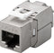 Goobay Keystone modul RJ45 CAT 6A, STP, 500 MHz, slim-line