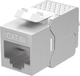 Goobay Keystone modul RJ45 CAT 6A, STP, slim-line