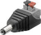 Goobay Klemmenblok 2-pins > DC-stekker (5,50 x 2,10 mm)