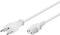 Goobay Koud apparaat kabel Zwitserland, 2 m, Wit