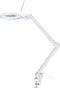 Goobay LED clamp magnifying lamp, 10 W - 800 lm, brightness & light color adjustable, 127 mm glass l