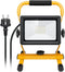 Goobay LED construction spotlight with stand, 30 W - with 2,550 lm and cool white light (6500 K), su