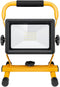 Goobay LED construction spotlight with stand, 30 W - with 2,550 lm and cool white light (6500 K), su