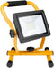 Goobay LED construction spotlight with stand, 30 W - with 2,550 lm and cool white light (6500 K), su