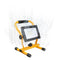 Goobay LED construction spotlight with stand, 30 W - with 2,550 lm and cool white light (6500 K), su