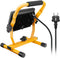 Goobay LED construction spotlight with stand, 30 W - with 2,550 lm and cool white light (6500 K), su