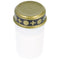 Goobay LED grave light, white - with a realistic flickering effect, warm white (2700 K), battery ope