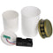Goobay LED grave light, white - with a realistic flickering effect, warm white (2700 K), battery ope