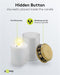 Goobay LED grave light, white - with a realistic flickering effect, warm white (2700 K), battery ope