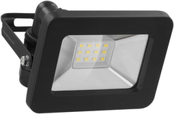 Goobay LED outdoor spotlight, 10 W - with 850 lm, neutral white light (4000 K) and M16 cable gland,